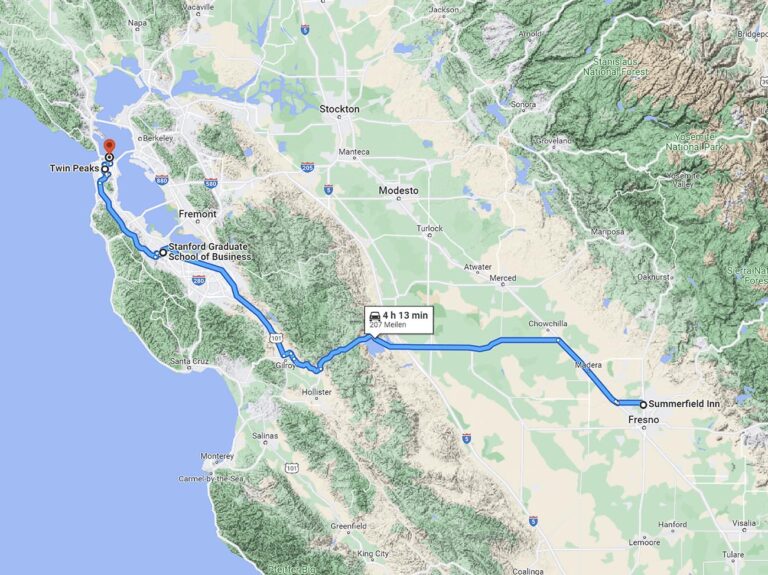 Tag 14: Die letzten Meilen – Über Stanford nach San Francisco
