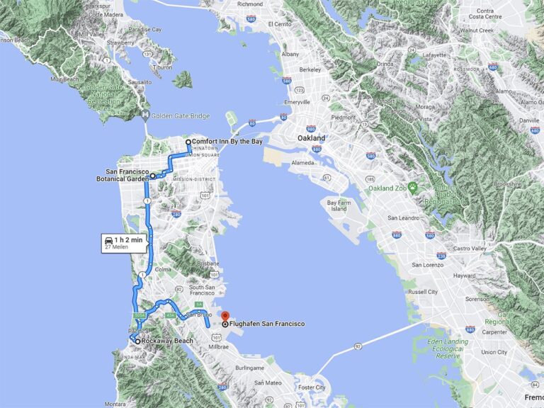 Tag 16/17: Letzte Blicke auf San Francisco