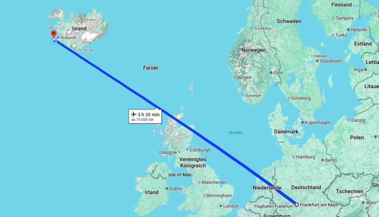 Tag 1: Auf nach Island